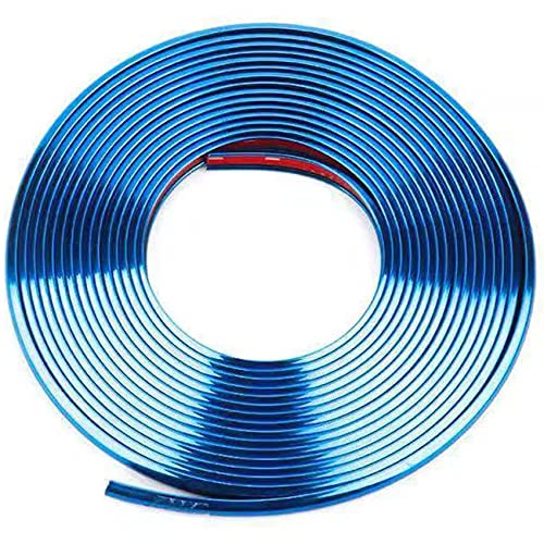 POOPFIY Anillo de protección del concentrador de automóviles de 16 m,Protectores de llanta, Protectores de Ruedas,Azul Cover