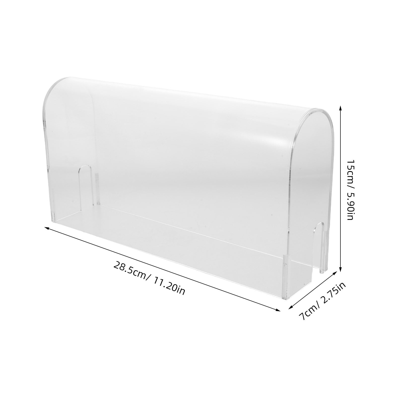 BESTonZON Custodia Protettiva Antipolvere Trasparente per Dock Console di Gioco Switch, Cover Rimovibile Resistente a Urti, Protezione Versatile per Area di Gioco e Controller