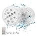 BLOOMWIN Luces Sumergibles 2PCS Lámpara Subacuática IP68 Piscina Luz LED Impermeable Control Remoto RF Ventosas 16 Colores 4 Modos Decorativas para Decoración Acuario Estanque Bodas Fiesta Jardín