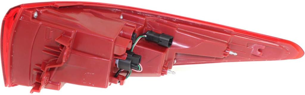 For Kia Sportage Tail Light Assembly 2017 2018 Driver Side w/Bulbs LED DOT Certified Replacement for KI2804133 | 92401 D9120 Vehicle Trim: SX Turbo