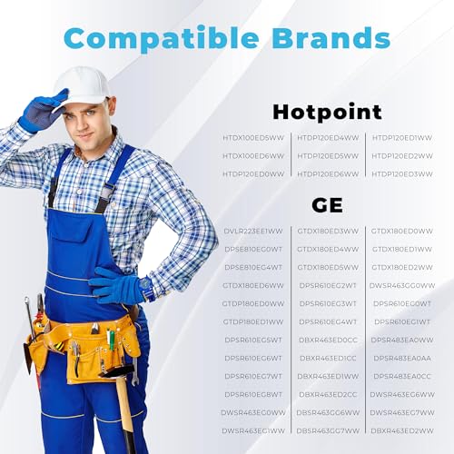 Kit de rolamento dianteiro do secador WE49X20697 para secador G.E (rolamento dianteiro superior WE3M