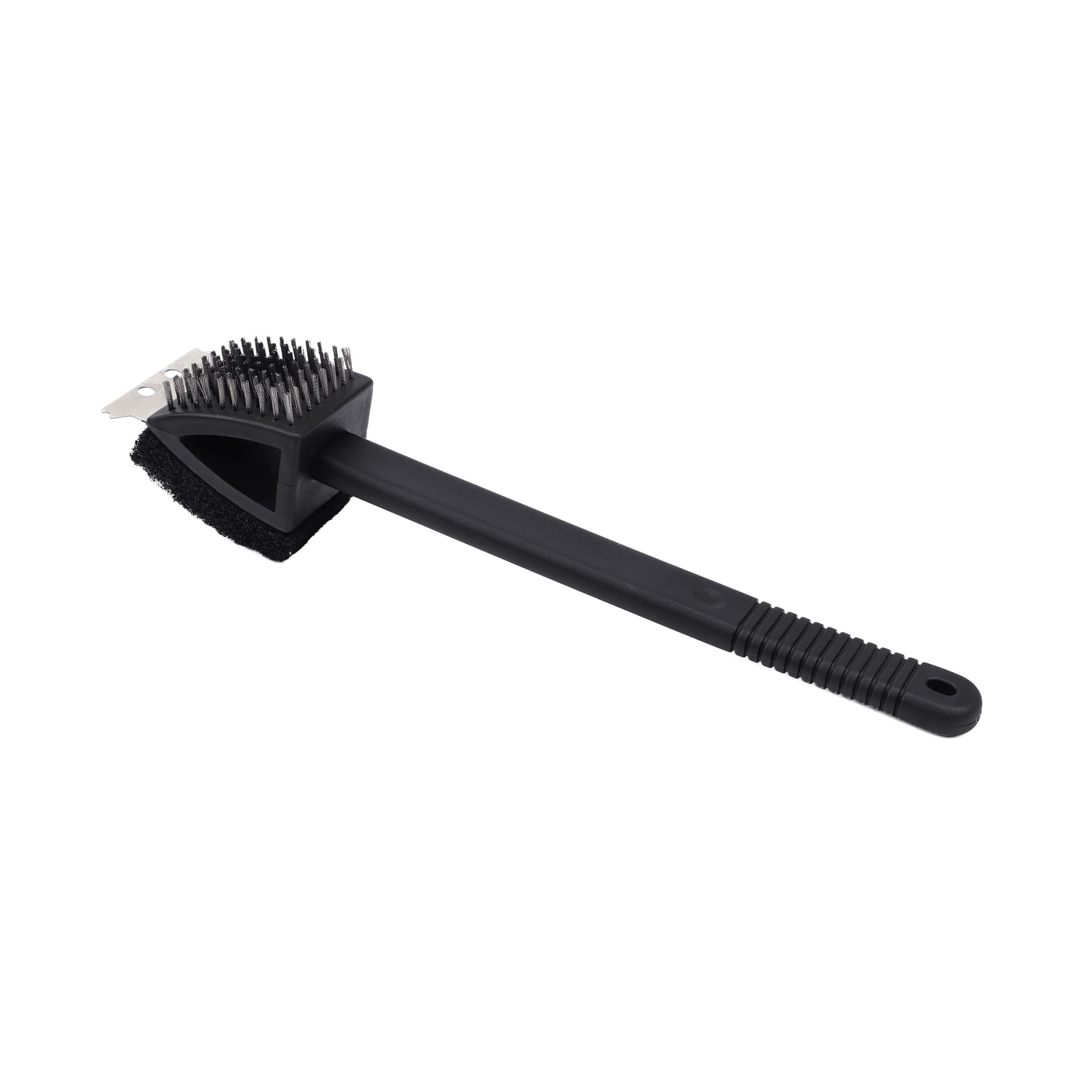 Amig Brosse de Nettoyage Barbecue 3 en 1 AM20 - Acier Inoxydable 201, 37 x 6 cm