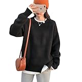 Photo Gallery vanfgc autunno e inverno nuovo maglione lavorato a maglia in due pezzi finto edizione coreana da donna che riduce l età cappotto maglione morbido glutinoso casual a contrasto di colore(black) Photo Gallery vanfgc autunno e inverno nuovo maglione lavorato a maglia in due pezzi finto edizione coreana da donna che riduce l età cappotto maglione morbido glutinoso casual a contrasto di colore(black)
