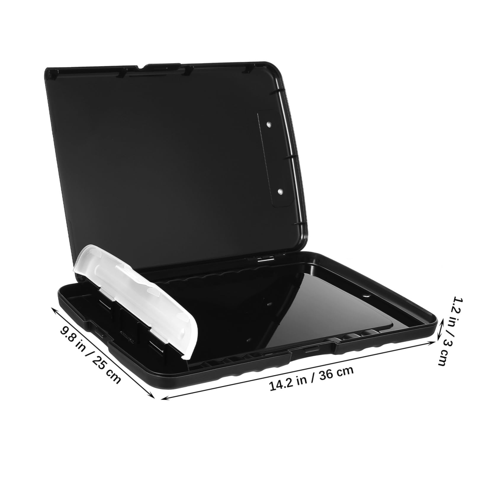 Portable Klemmbrett Mit Stifthalter Und Aufbewahrung Praktischer Organizer Für Und Büromaterialien Leicht Und Funktional Zur Dokumentenlagerung