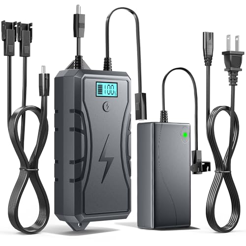 Battery Pack for Reclining Furniture with Charger, 2500mAh Universal Recliner Battery Pack Rechargeable with LED Display for Electric Recliner, Sofa, Couch, Lift Chair, 2-Pin Motion Furniture (Gray)