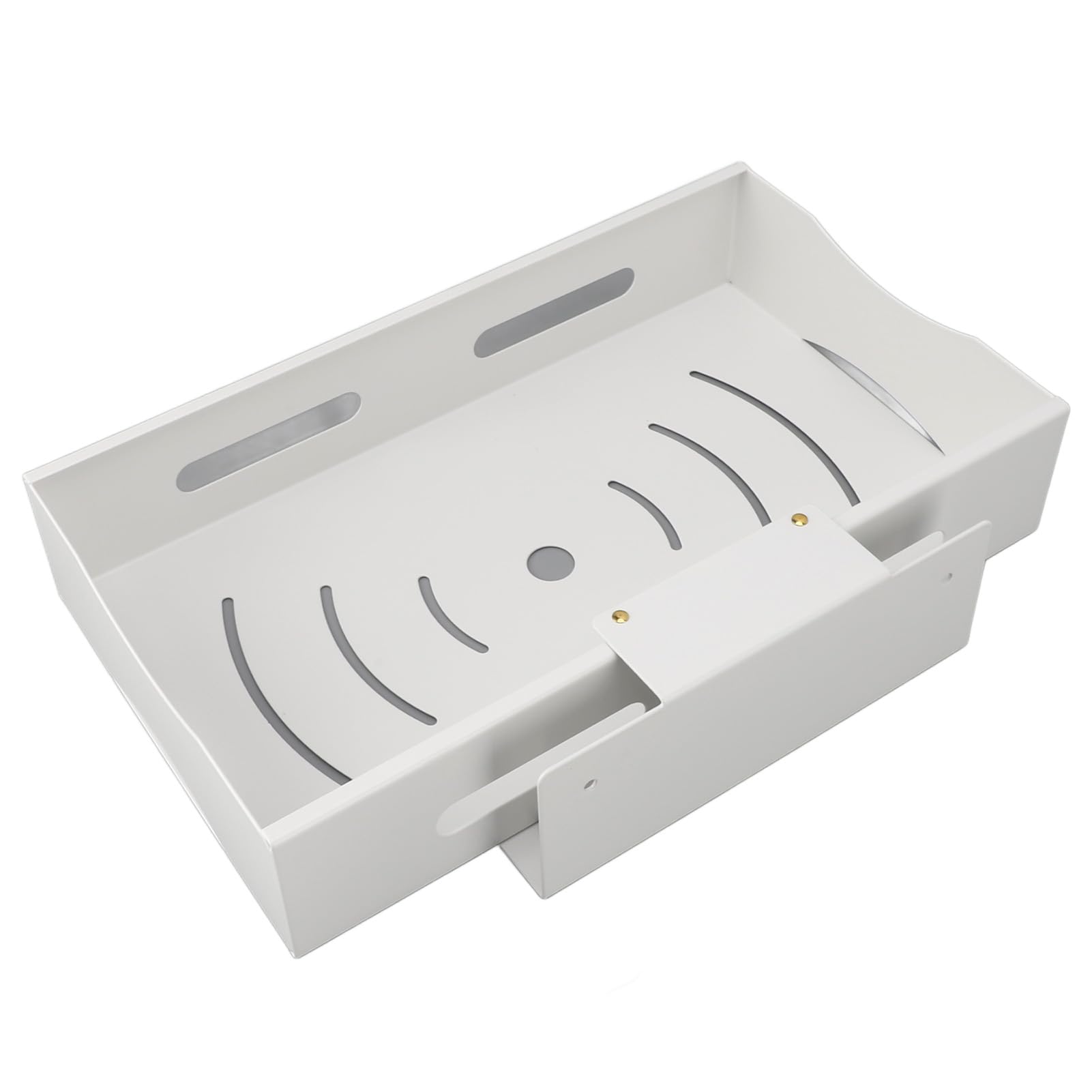 Tissting Tirette de Rangement Organisateur de Placard Coulissant, Etagere Amovible pour Evier ou Garde Manger, pour Cuisine et Salle de Bain, en Acier au Carbone, Model Standard (L)