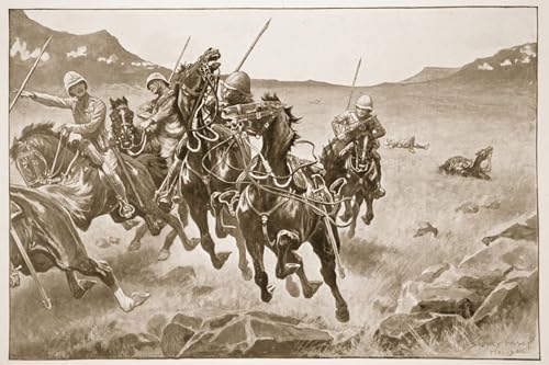 Impression d'art Courir le Gauntlet par Sidney Paget Toile 60x90cm