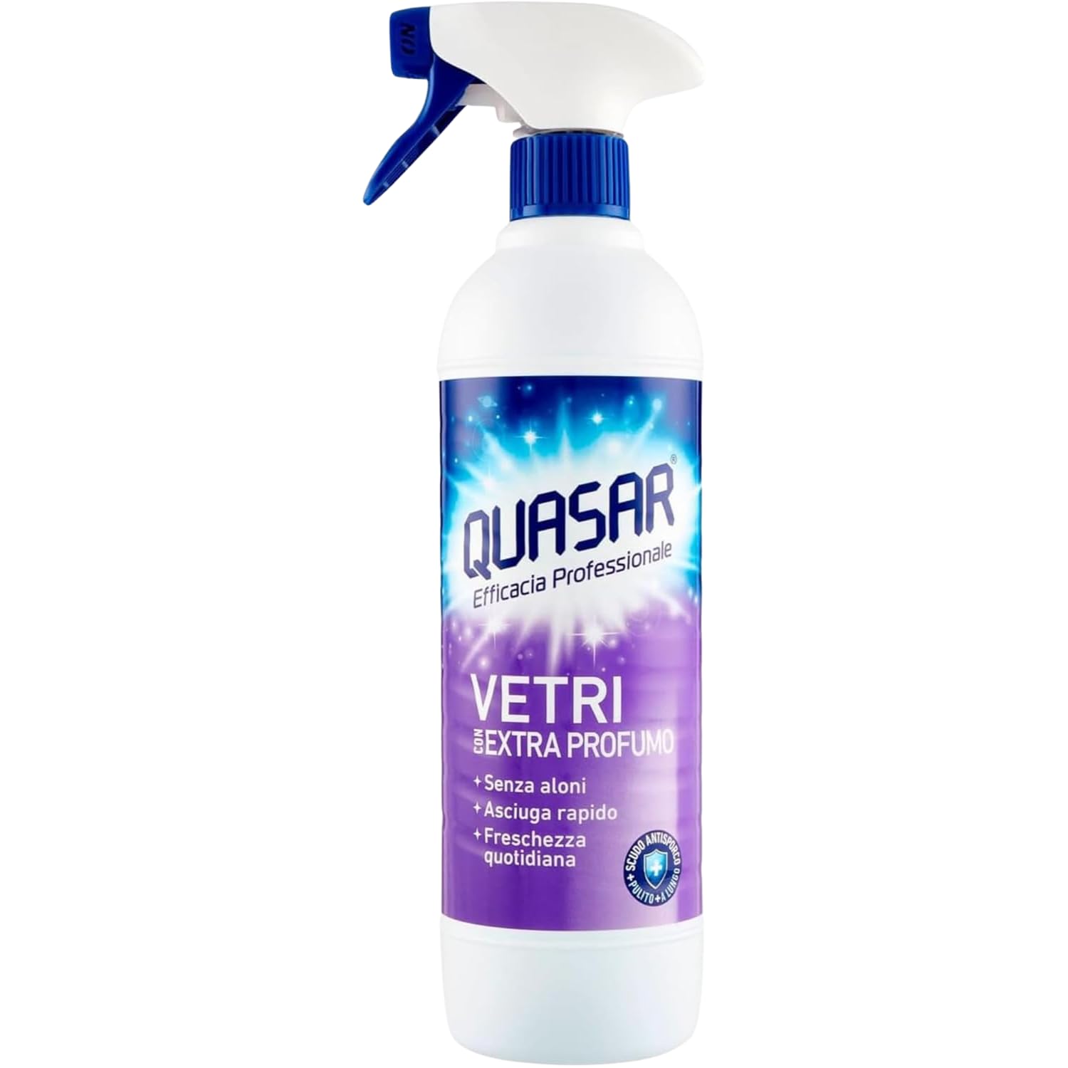 Detergente Vetri con Extra Profumo – Pulizia Brillante Senza Aloni – 580 ml – Variazioni 4/6/8/10 Pezzi (10)