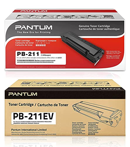 Pantum PB-211&PB-211EV Toner Cartridge Black for Pantum P2500W, P2502W, M6550NW, M6600NW, M6552NW, M6602NW