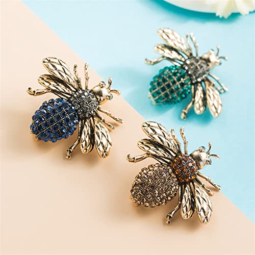 Broche de abeja para sujetar pañuelos y decorar chaquetas sin dañar 5