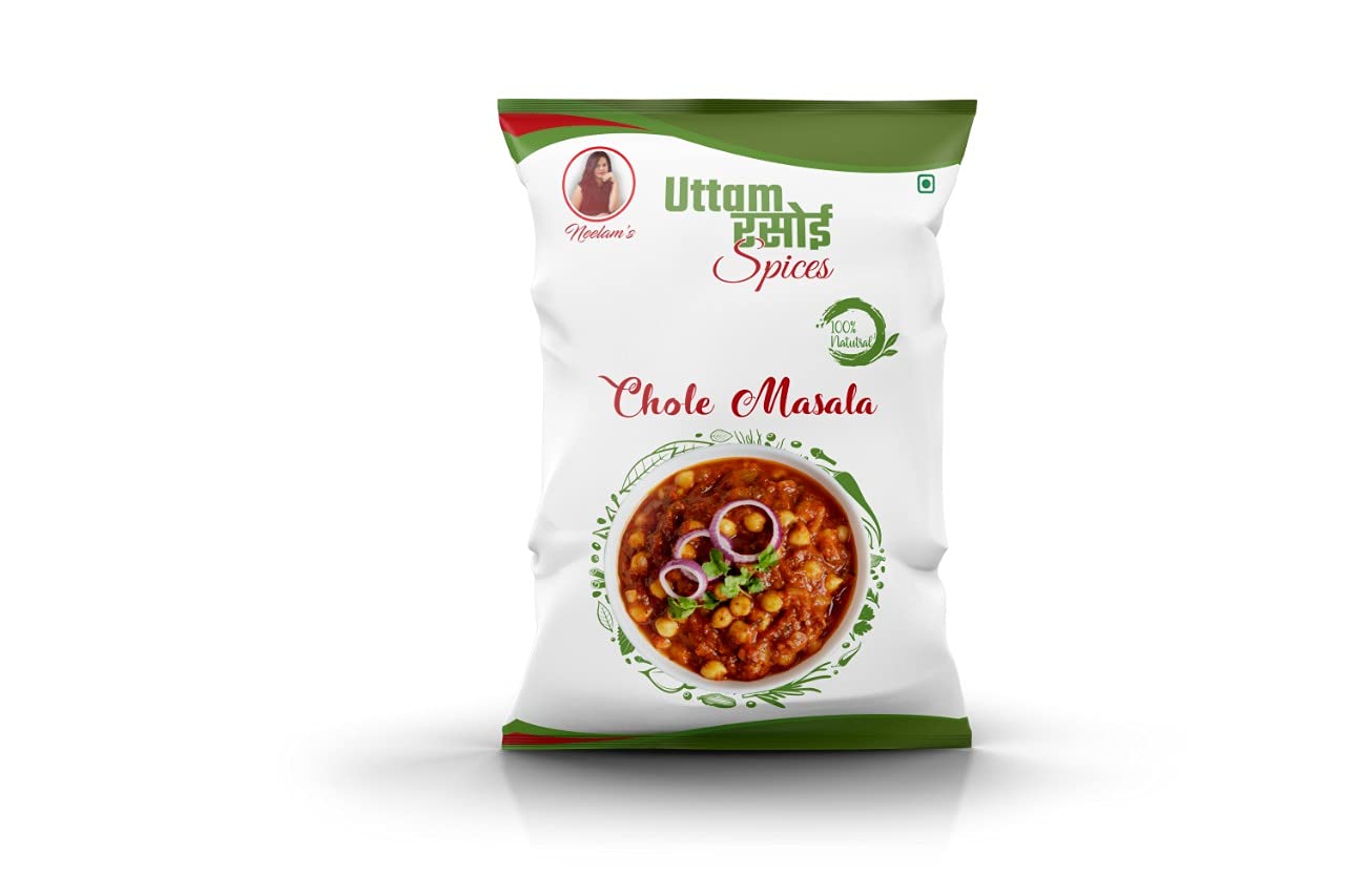 Uttam Rasoi Spices Chole Masala Adulteration Free as Good as Homemade (100gms)