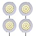 Produktbild ProPlus 4er Set Wohnwagen Spot Einbauspot 24 LED-Deckenleuchte 12v, 220lm, Ø65x11mm