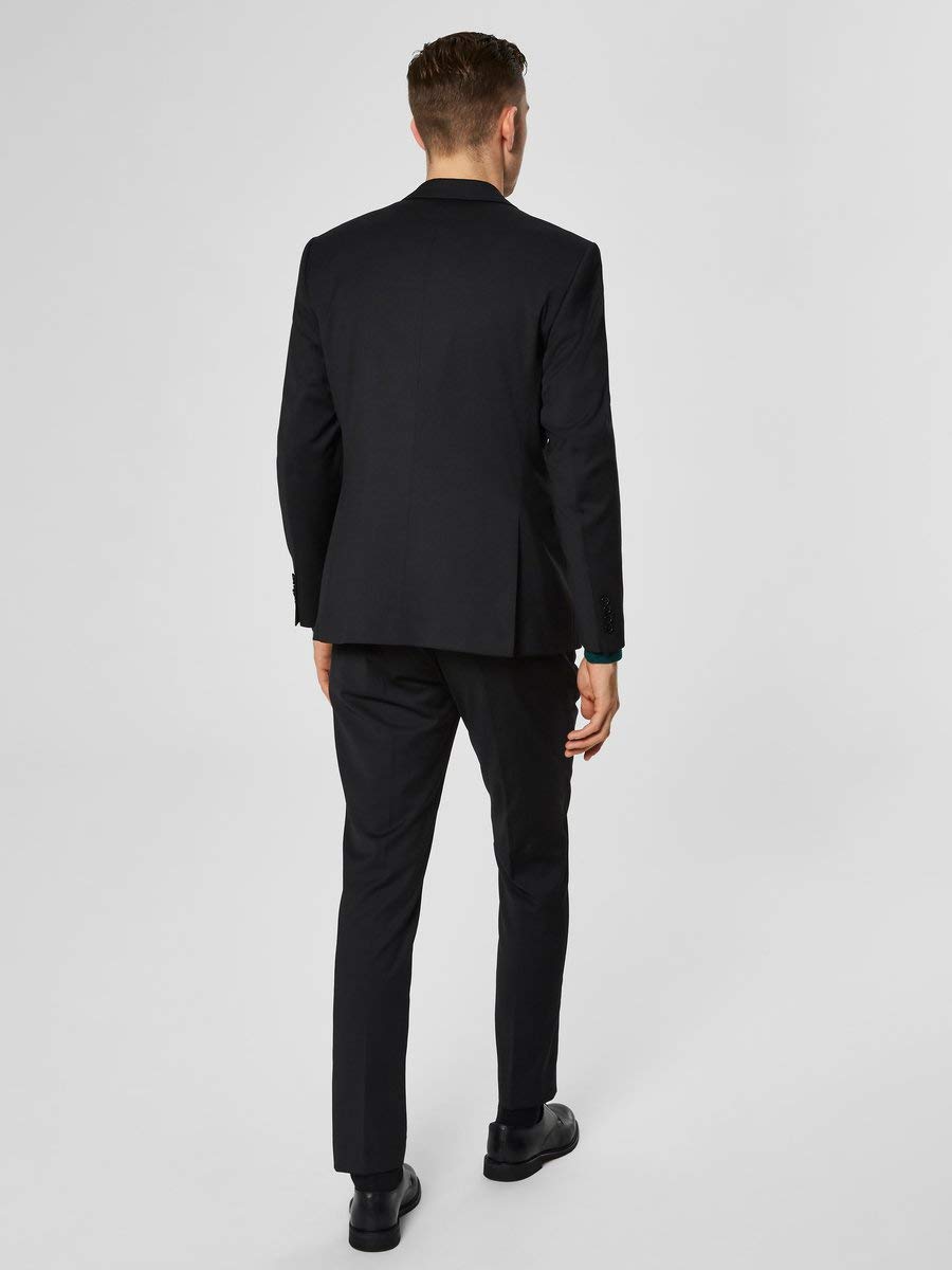 SELECTED HOMME Slhslim-mylobill Blue TRS B Noos Pantaloni Completo Uomo