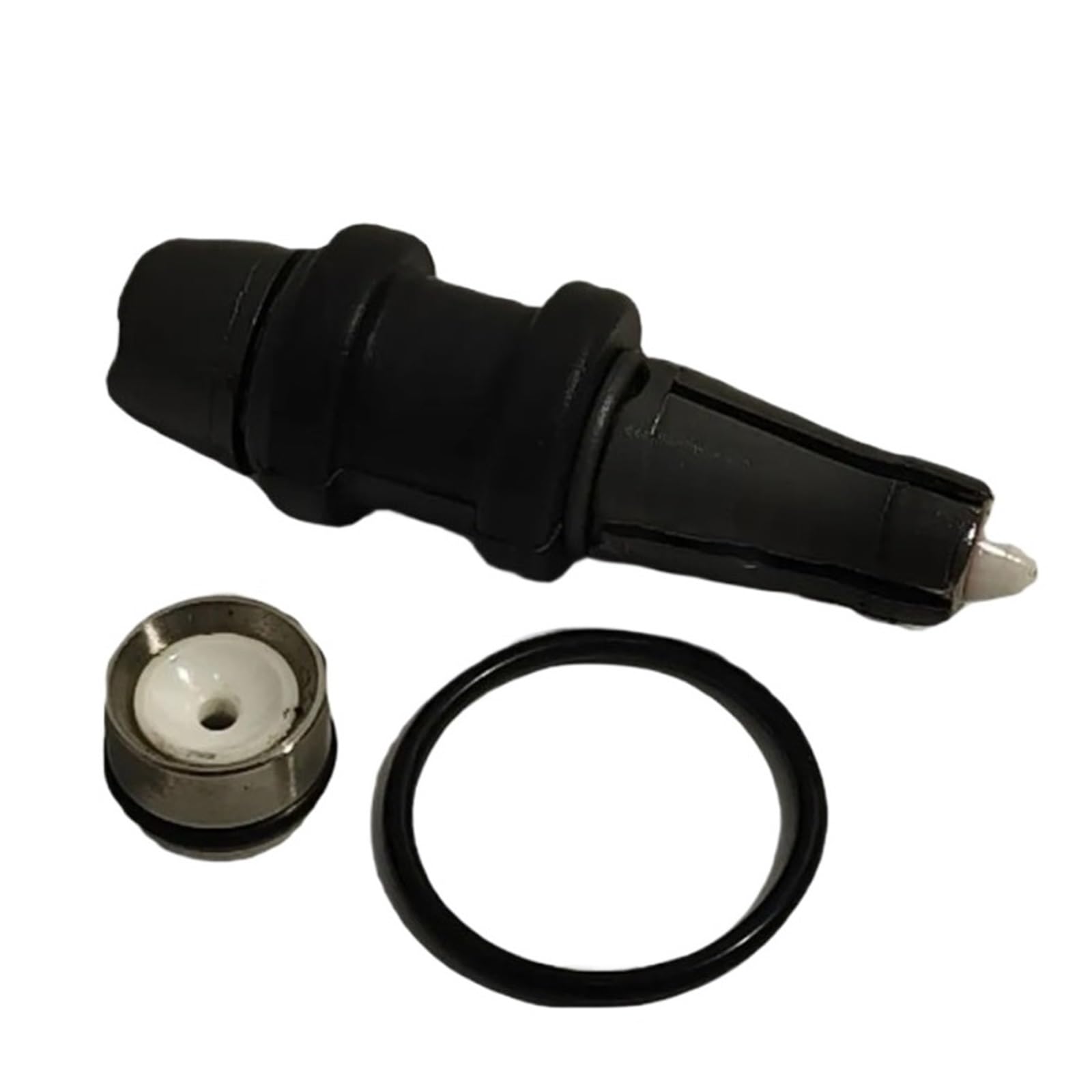 Ugello Turbo in Acciaio Inossidabile ad altissima Pressione da 500 Bar 7350 psi Ugello Rotante a 360° for idropulitrice(2pcs Repair Kit)