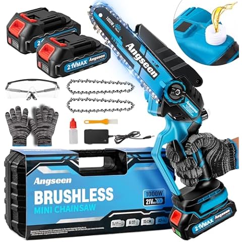 Angseen 1000W Brushless Mini Chainsaw Cover
