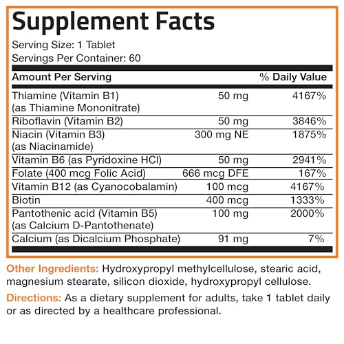 Bronson Super B Complex Tablets