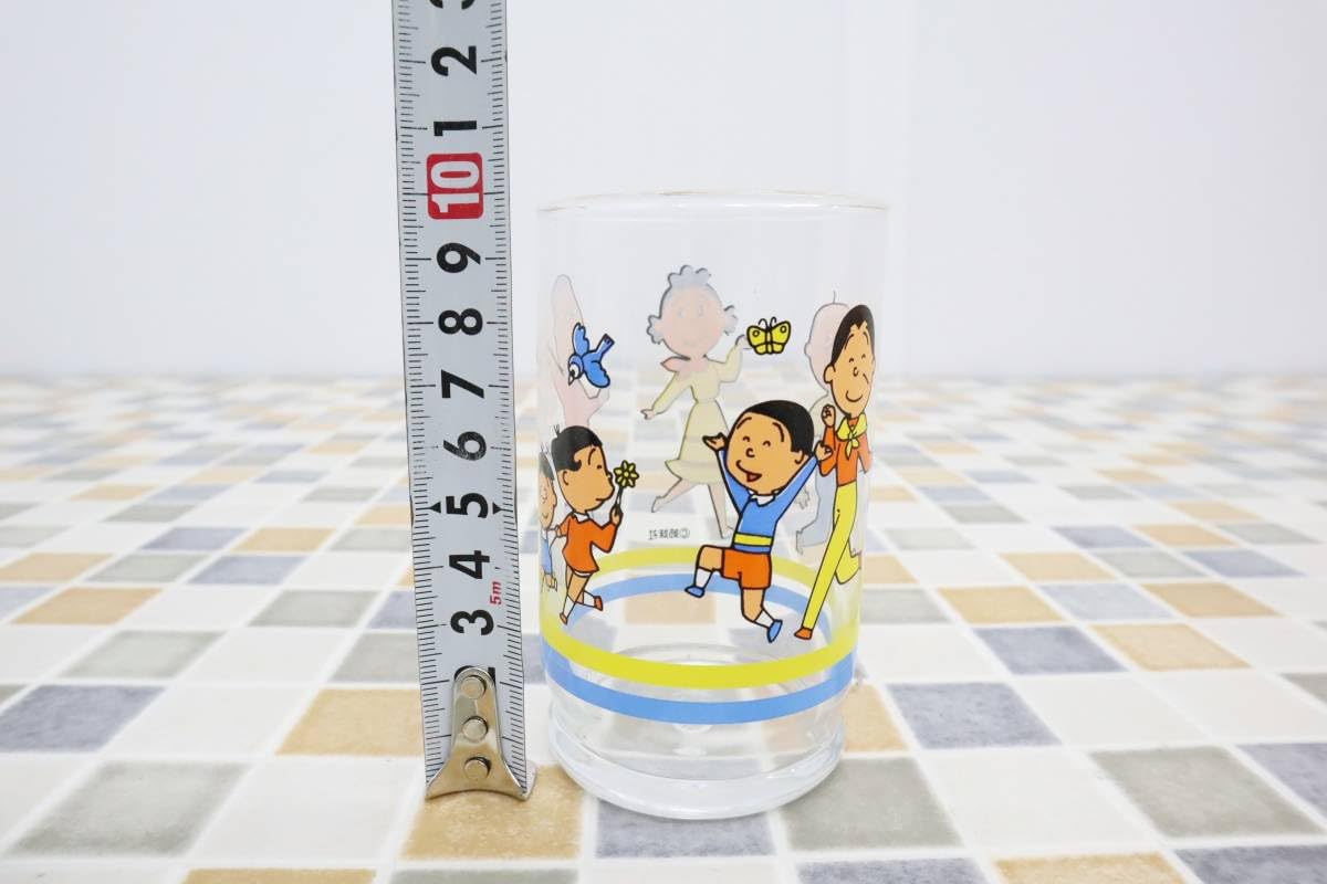 姉妹社 サザエさん陶器コップ 家族全員 東芝