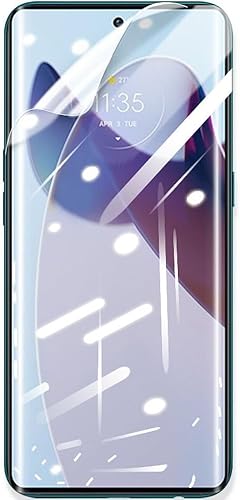 Protector de pantalla de hidrogel de alta sensibilidad para Motorola Edge 30 Fusion, 2 piezas de película protectora de TPU suave transparente (no