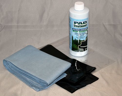 Dampp-Chaser Piano Humidifier Treatment 7.5 oz Bottle with 4 Pads, Liner, and Clean Sleeve