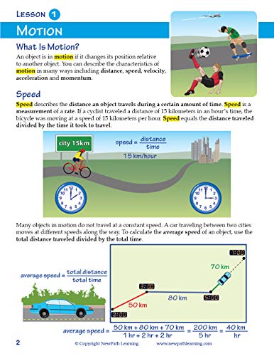 Image of NewPath Learning Forces and Motion Learning Guide