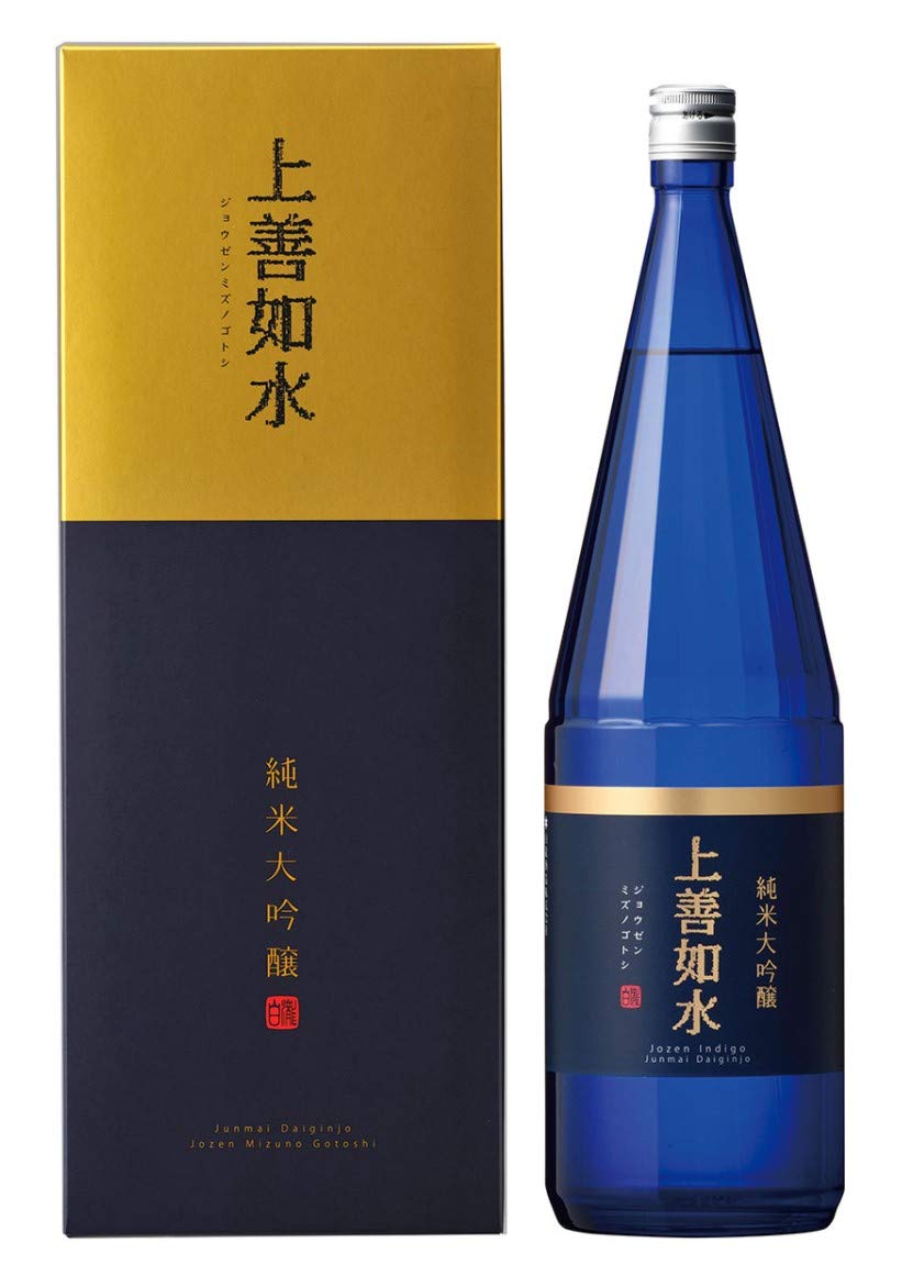 Amazon.co.jp: 上善如水 純米大吟醸 [ 日本酒 新潟県 1800ml ] : 食品