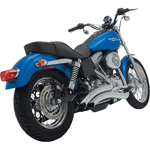 Vance & Hines Big Radius 2 in 2 cromati per Harley...