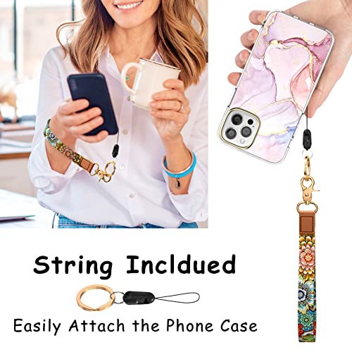 Image of Wrist Lanyard Key Chain, Cute Wristlet Strap Keychain Holder for Women Men Car Keys ID Badges Card Wallet Phone Camera