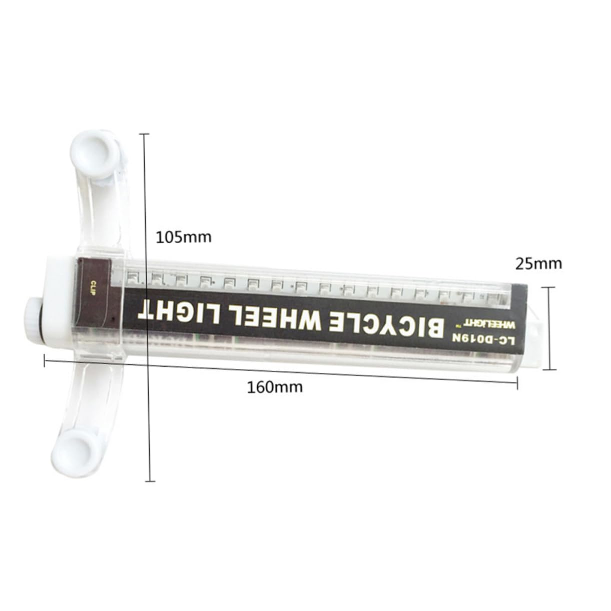 BESPORTBLE 3 Pz Decorazione di Guida Notturna in Bicicletta Accessorio per Ruota di Bicicletta Accessori per Ciclismo lampade LED lumini LED parlò Leggero Luce della Ruota a LED portato Raggi