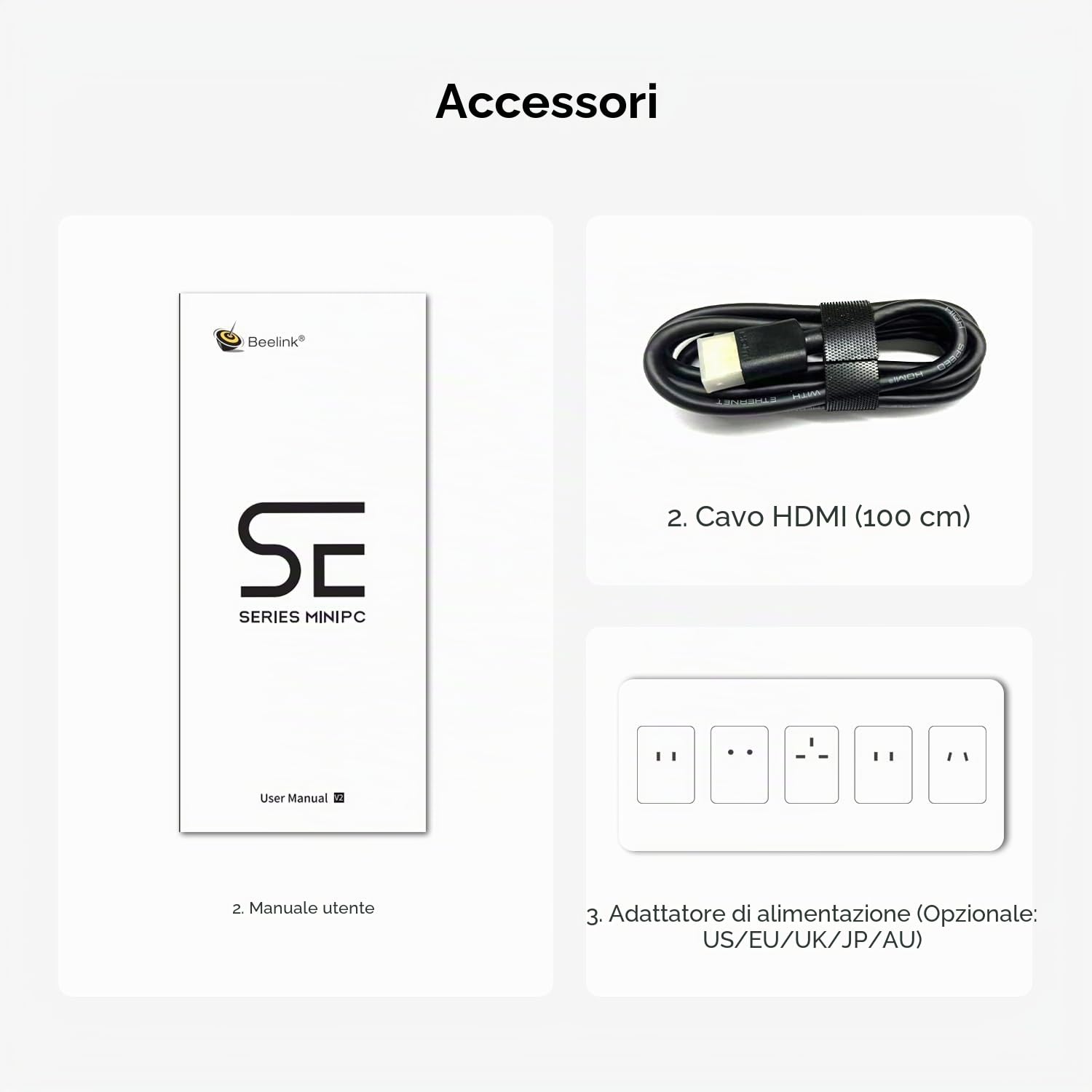 Beelink SER8 - Mini PC da gioco, Ryzen 7 8745HS, 32 GB DDR5, 512 GB NVMe SSD, mini computer con supporto per tre display 4K, mini PC per uso aziendale in ufficio, 2,5 G LAN, WiFi6, BT5.2
