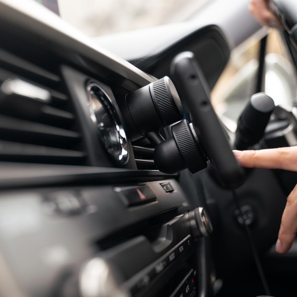 QUAD LOCK Soporte Móvil Coche para Rejilla de ventilación con Adaptador mag para Smartphone