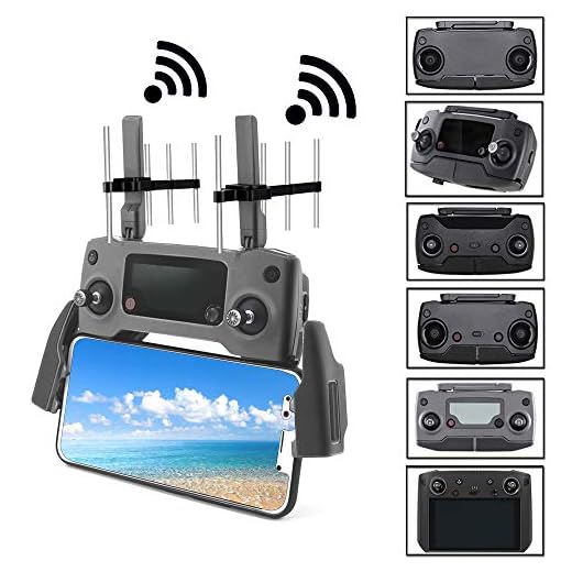 TOMAT Yagi-UDA Remote Controller Antenna Signal Booster Range Extender for DJI Mavic Mini/Mavic 2/PRO/Mavic Air/Spark/FIMI X8SE Series Drone 2.4Ghz