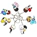 Ensemble de 7 Porte-Clés Pcs Kpop BTS Porte-Clé, Porte-Clés en PVC, éTudiant Porte-Clés D'équipe, DéCoration pour Sac à Dos, Sac à Main Accessoires Mignons Excellent Accessoire ​Pour Les Fans D'Anime