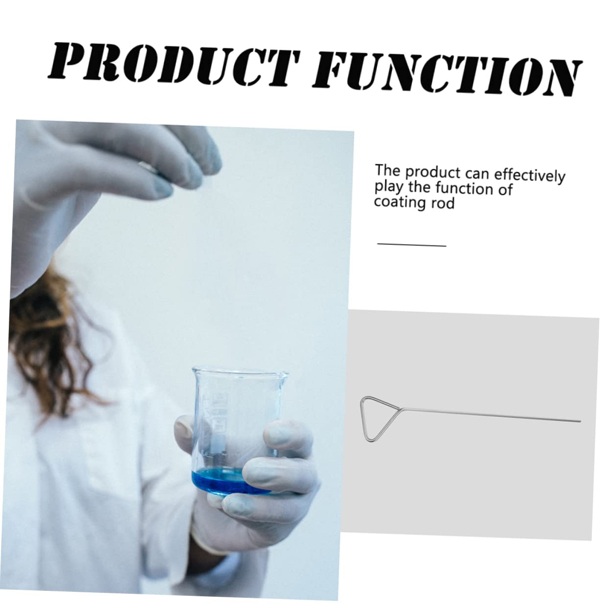 CIYODO 10 Pcs Stainless Steel Coating Rod Laboratories Tools Kit Boom Pole Cell Streaking Lab Strut Spreader Tool Brand Supplies Ependeur Epandeur Glue Spreaders Multi Cell Spreader Bars