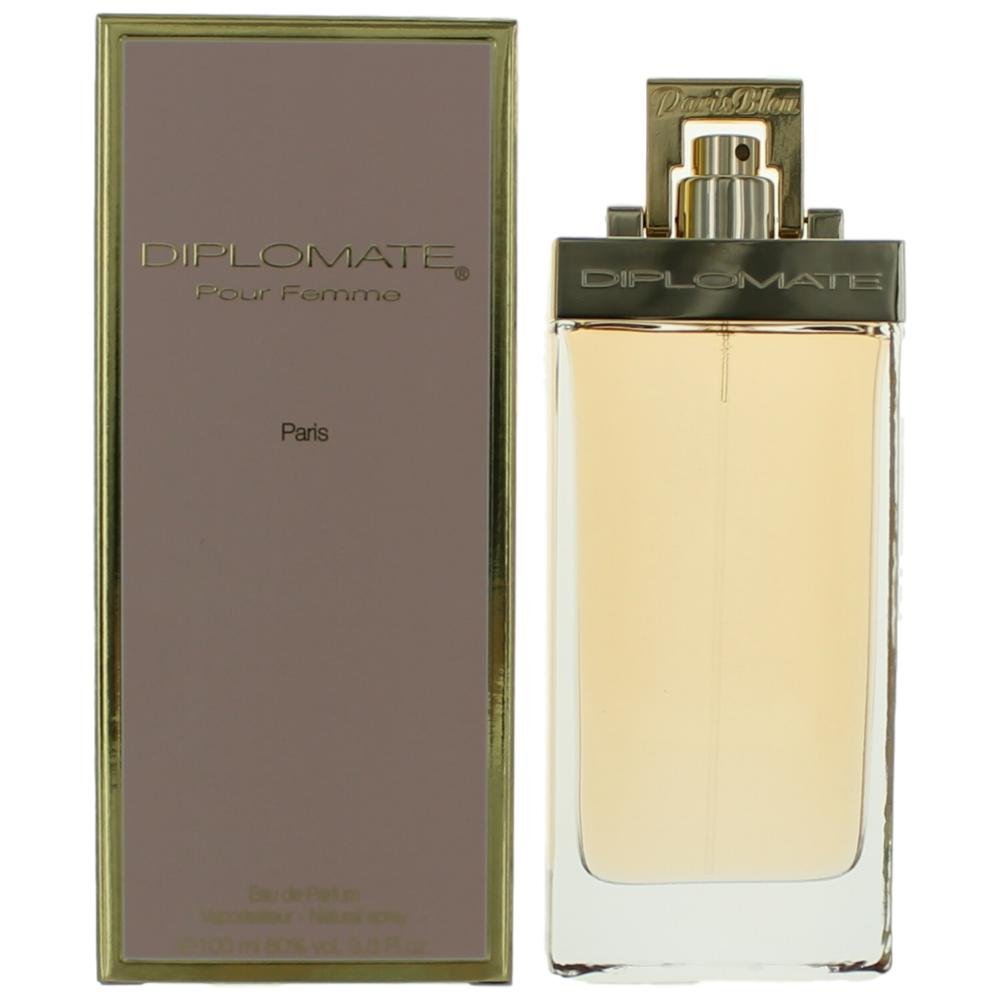 Paris Bleu Diplomate Pour Femme By Paris Bleu for Women Eau de Parfum Spray, 3.3 Ounce