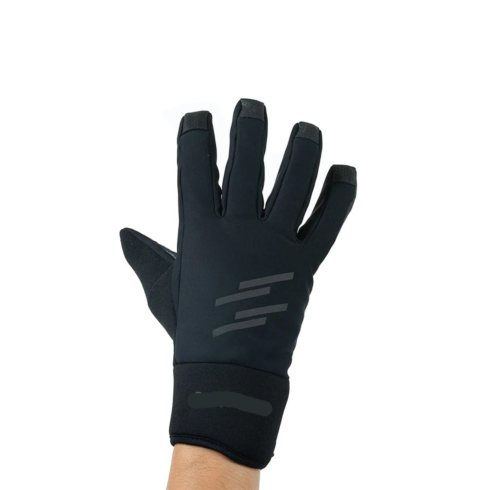 Guanti da ciclismo invernali uomo bicicletta antivento impermeabili in pile termico invernale for cuscinetti per Sci