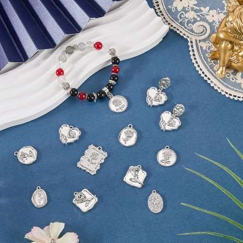 Pendentifs baroques en forme de cœur pour créer vos propres bijoux - 5