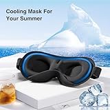 Umisleep Sleep Mask, Women Men 2026 3D Weighted Eye Mask Blocking Lights Sleeping Mask, Relieve Stress, Headache Eye Cover Adjustable Strap,120g Blindfold for Travel/Nap/All Night Sleeping - Image 8