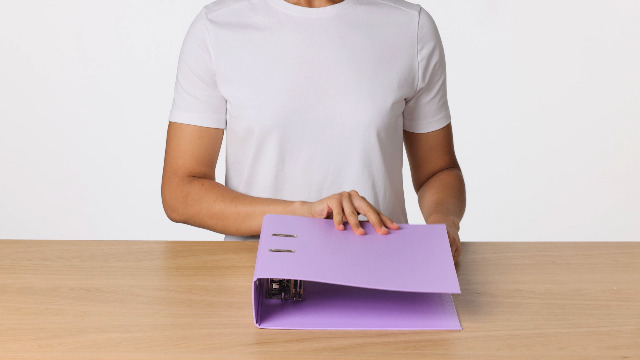 Exacompta 53755E A4 Ordner Mit Hebelmechanik - Rosa Aktenordner Für Büro & Homeoffice