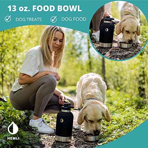 Dog Water Bottle, Insulated Dog Travel Water Bottle, Stainless Steel Pet Water Bottle Dispenser Portable Food and Water Bowl for Dogs with Carrying Case for Walking Dog Canteen Travel Kit Dog Water Bottle, Insulated Dog Travel Water Bottle, Stainless Steel Pet Water Bottle Dispenser Portable Food and Water Bowl for Dogs with Carrying Case for Walking Dog Canteen Travel Kit