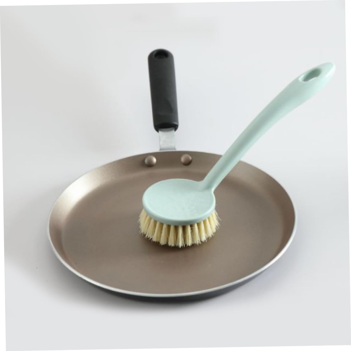 INOOMP Etichette Natalizie 6 Pz Spazzole Per Lavare Spazzole a Manico Lungo Pennello Da Cucina Sfera Di Pulizia Pulito Lavapiatti