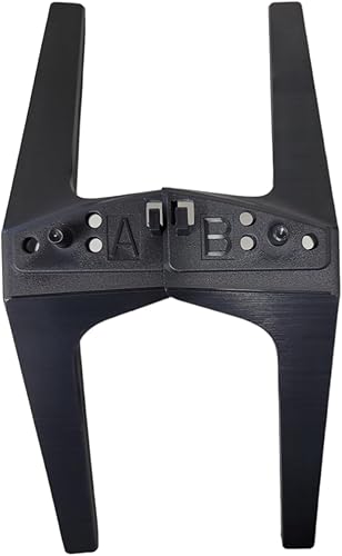 Miniatura 6 de Generic Patas de TV - Compatible con los modelos LG Smart TV 65UQ8000AUB y 60UJ6050-UA (negro, metal, 3 piezas, tornillos incluidos)