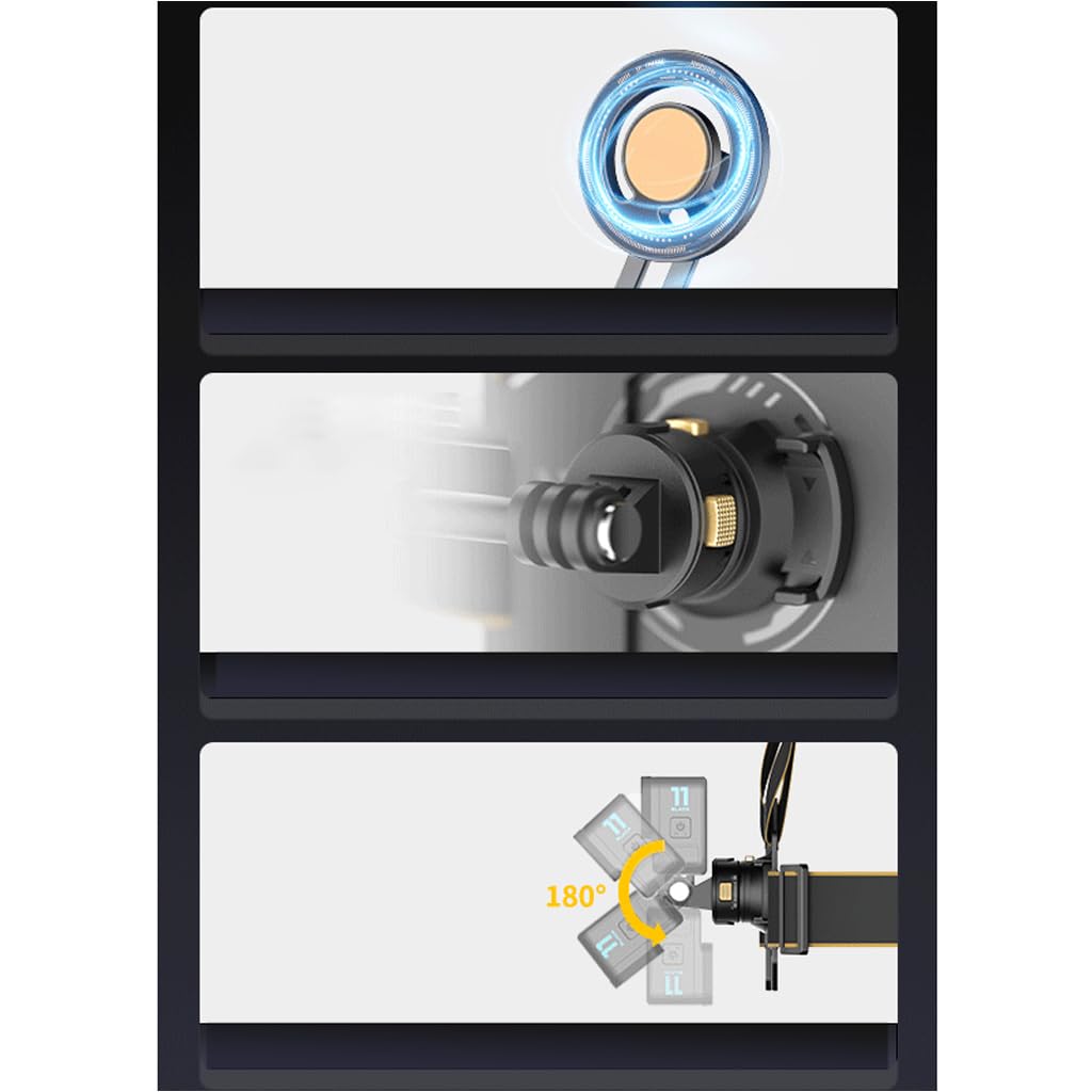 Soporte magnético para teléfono con correa para el pecho, kit de liberación rápida, accesorios para cámara, base magnética, vista en primera persona, pecho antivibración, deportes fijos (kit