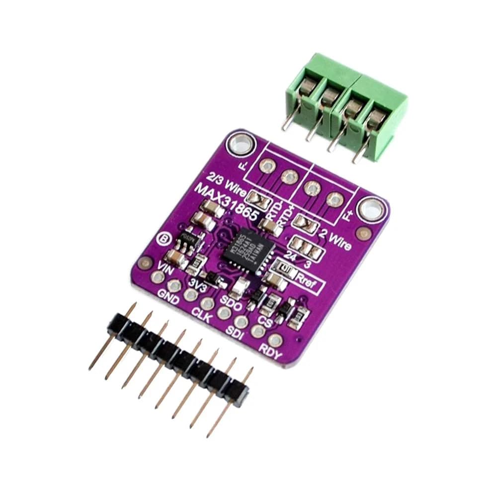 MAX31865 PT100-PT1000 RTD Platinum Resistance Temperature Detector Module-picture-27
