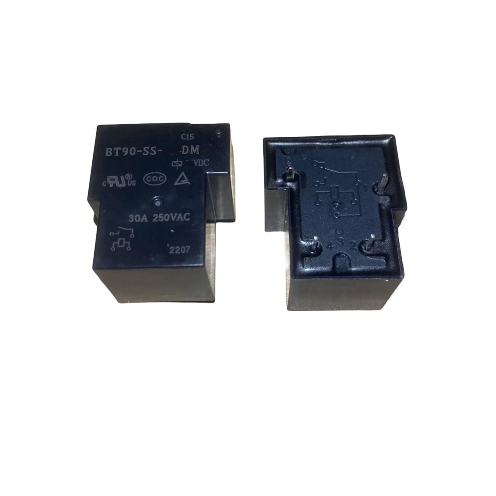 Relais 12VDC BT90-SS-112DM 4 broches pour sécuriser les systèmes d'automatisation