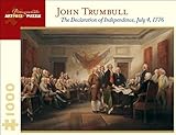 TRUMBULL DECLARATION OF INDEPENDENCE PUZZLE 1000