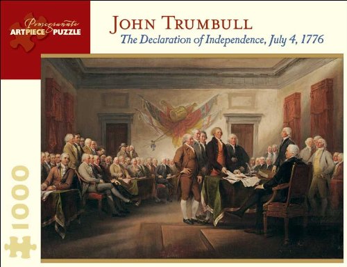 TRUMBULL DECLARATION OF INDEPENDENCE PUZZLE 1000