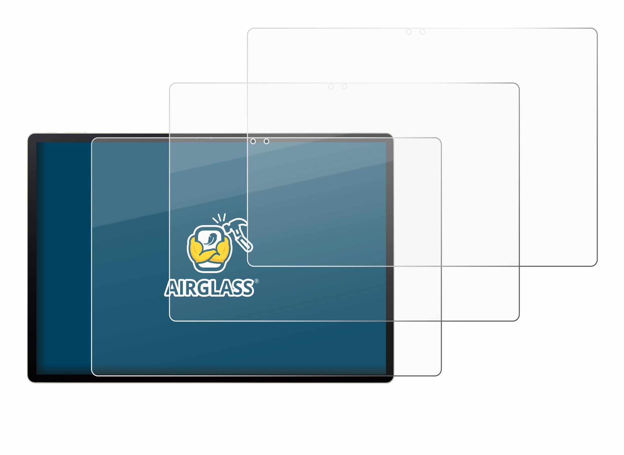 brotect 3 Pezzi Pellicola Vetro per Acer Iconia A16 | Chiara Protezione Schermo Made in Germany, Durezza 9H Anti-Graffio Glass Screen Protector