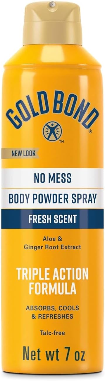 Gold Bond No Mess Spray Powder Fresh 7 oz.