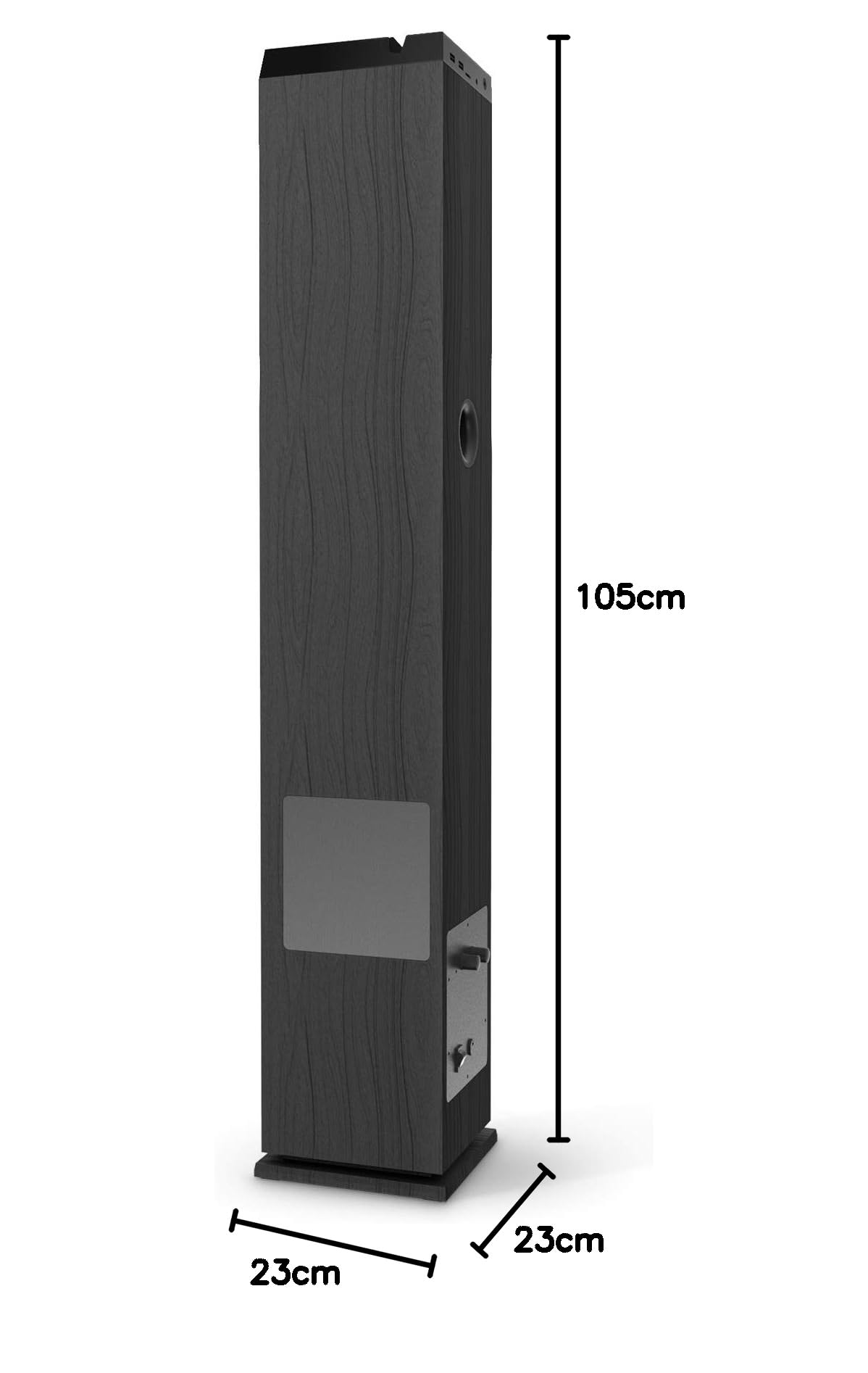 Energy Sistem Tower EU - Torre de Sonido Bluetooth 5.0 True Wireless Stereo USB/MicroSD MP3 Audio-In 65W