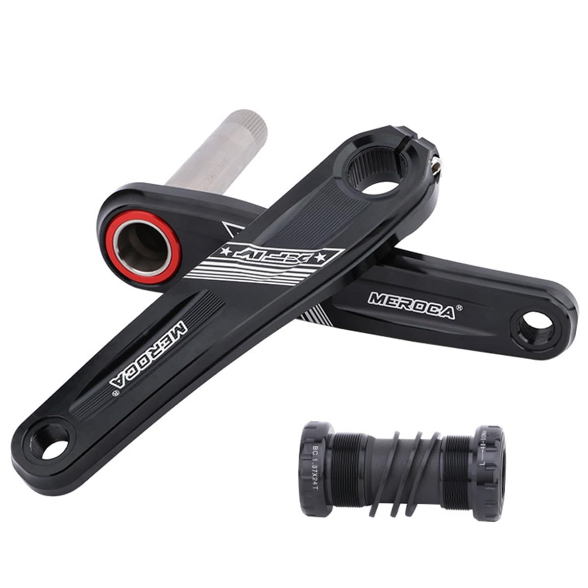 Rower górski GXP z wydrążoną korbą, zintegrowany, 170 mm, aluminium